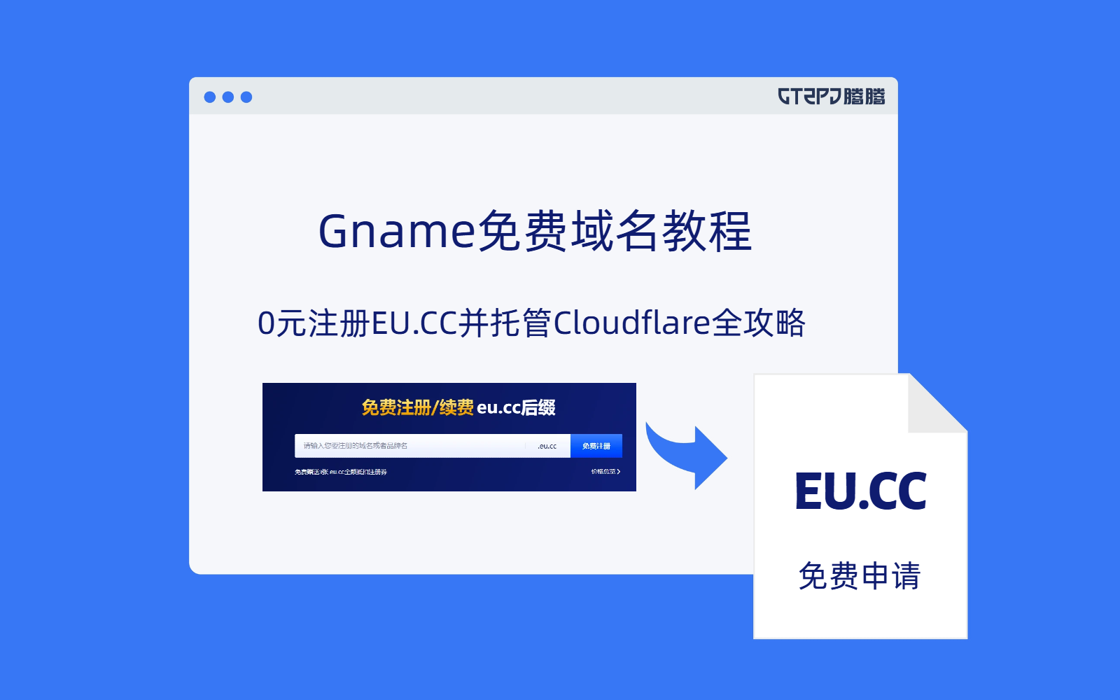 Cara Mendapatkan Domain .eu.cc Gratis di GNAME: Solusi Tepat untuk Pemula di Tahun 2026